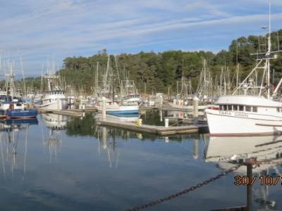 port noyo de fort bragg,californie