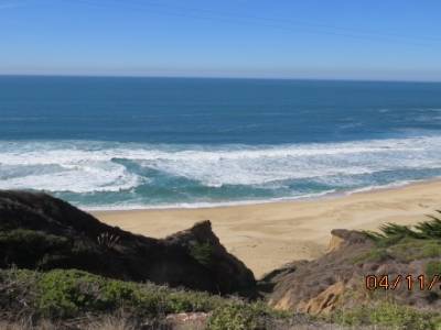 route 1 pres de half moon bay ,californie,usa