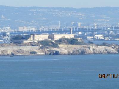 alcatraz, baie de san francisco,californie,usa
