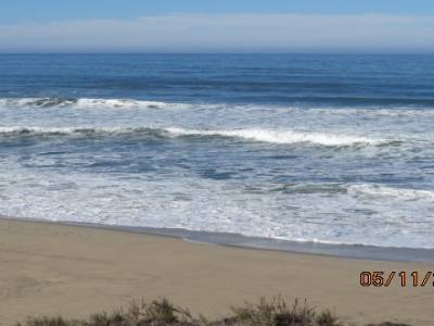 route 1 entre half moon bay et santa cruz,californie,usa