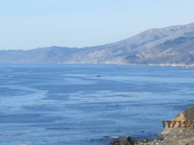 route 1 entre monterey et san luis d'obispo,californie,usa