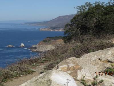 route 1 entre monterey et san luis d'obispo,californie,usa