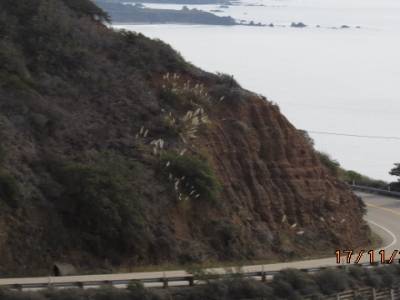 route 1 entre monterey et san luis d'obispo,californie,usa