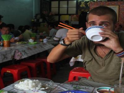 Hmmm.. de la bouffe vietnamienne!