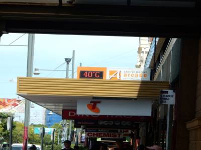 Première semaine à Adelaide