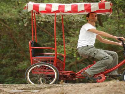 Frank sur son tripoteur...