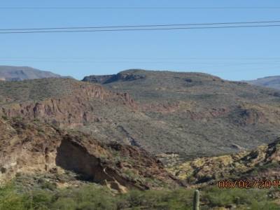 phoenix, route des appaches, arizona,usa
