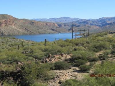 phoenix, route des appaches, arizona, usa
