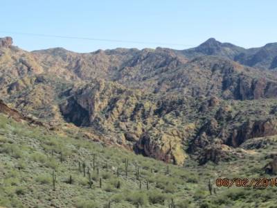 phoenix, route des appaches,arizona,usa 