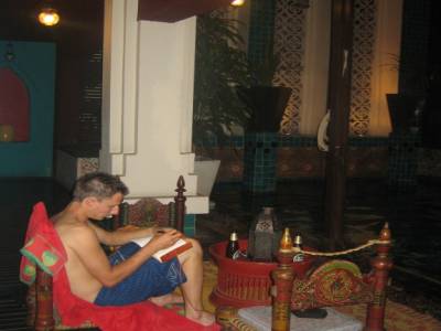 En plein carnet de route a l hotel