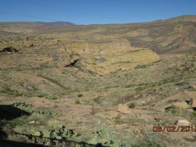 phoenix, route des appaches, arizona,usa
