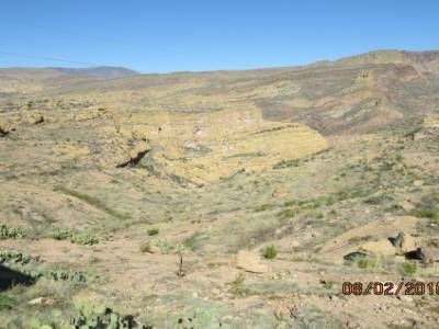 phoenix, route des appaches, arizona,usa 
