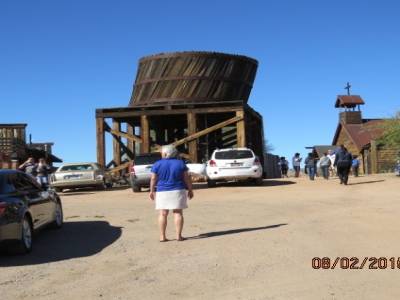 goldfield,route des apaches,arizona,usa