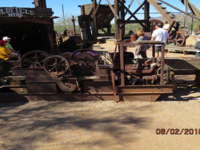goldfield,route des apaches,arizona,usa