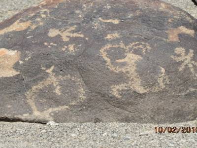 painted rock,gila ben,arizona,usa