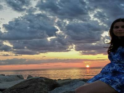 un coucher de soleil comme on les aime