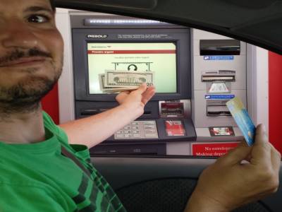 guichet banque au volant (comme à miami