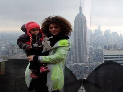 Mere et fille au top of the rock