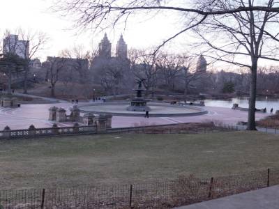 Central parc au début du printemps