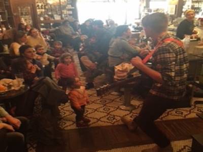 Rock party pour enfants à Brooklyn