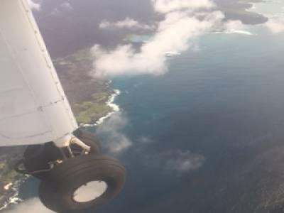 Vue aérienne d'Isabela