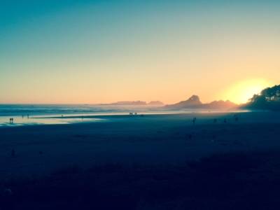 Coucher de soleil tofino