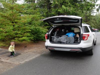 Départ de Tofino