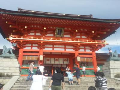 Entrée du temple de Fushimi