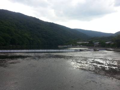 Au bordd de la rivière Katsura 