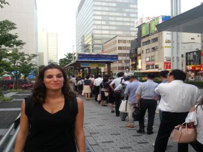 A droite, on remarque la rigueur Japonaise