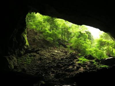 Entrée de la Deer Cave