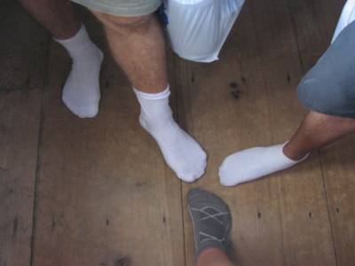 Visite pieds nus