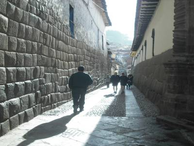 Une ruelle typique de Cuzco