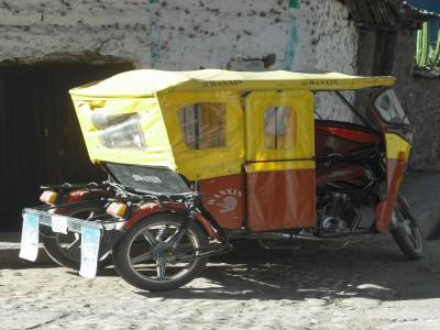 Taxi peruvien!