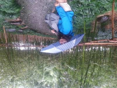 Flouche sous la pluie