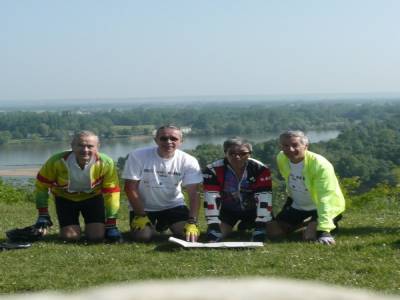 Arrivée sur la Loire à Candes St Martin