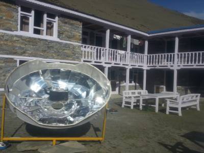 Four solartilicho base camp