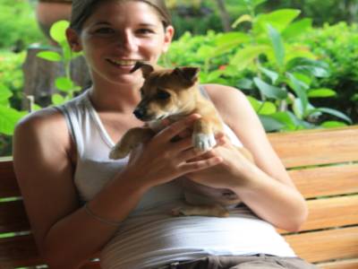 La Miss et son nouveu pote Puppy