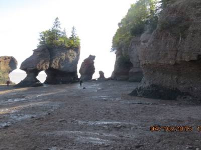 hopwell rock,nouveau-brunswick,canada