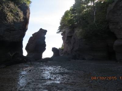 hopwell rock,nouveau-brunswick,canada