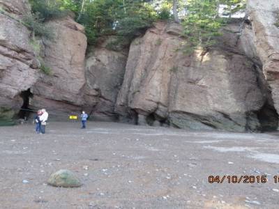hopwell rock,nouveau-brunswick,canada
