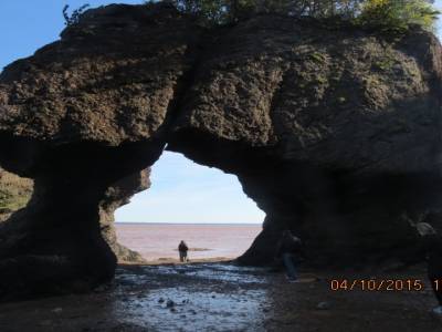 hopwell rock,nouveau-brunswick,canada