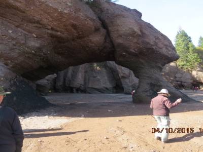hopwell rock,nouveau-brunswick,canada