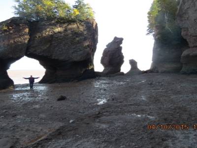 hopwell rock,nouveau-brunswick,canada