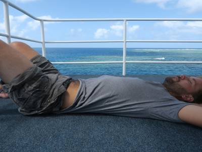 Thib fait la sieste