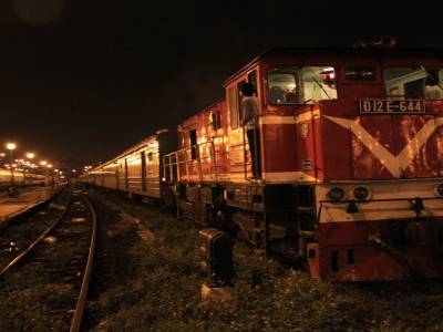 Train de nuit en direction de Sapa au Nord du Vietnam