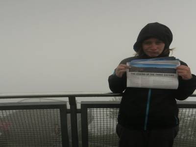 Un superbe panorama (sur la photo du journal)