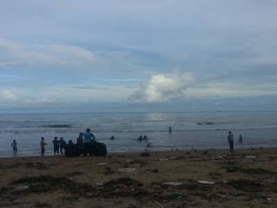 Plage poubelle