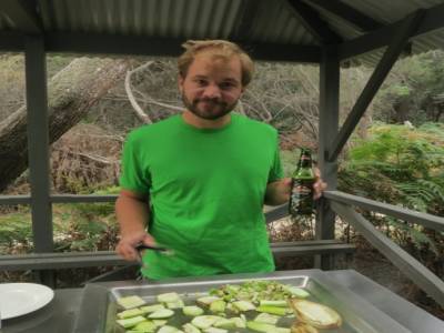 légumes + bières = un repas sain