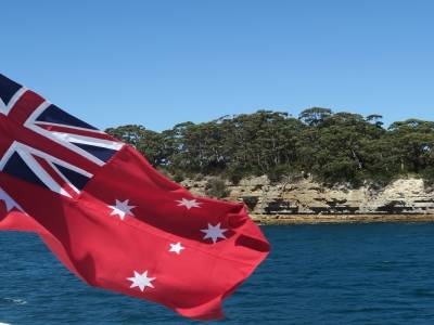 drapeau de la marine marchande australienne